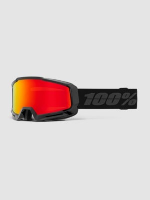 100Percent Okan Hiper Black Red Goggle ID 698952 Blue Tomato